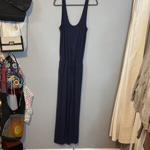 Athleta Blue Sleeveless Jumpsuit